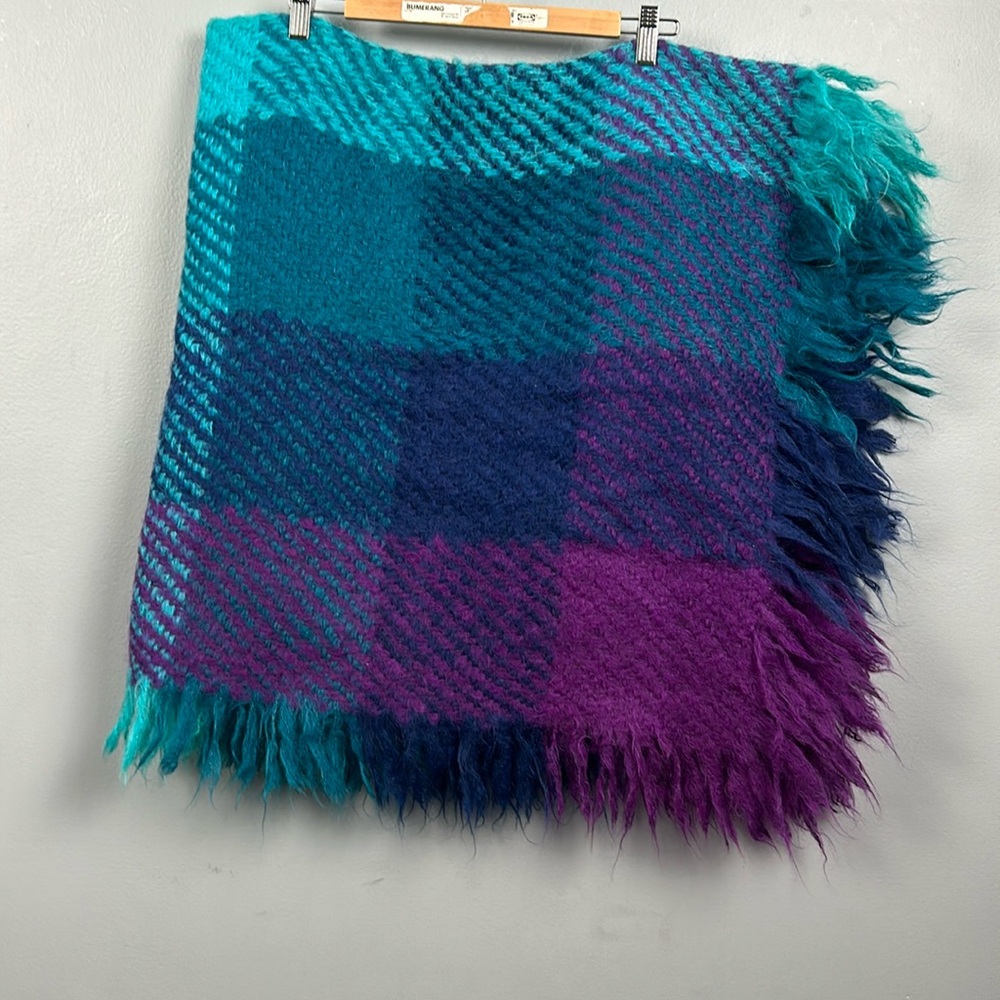 Avoca Handweavers Ireland Wool Beautiful Lap Blanket vintage